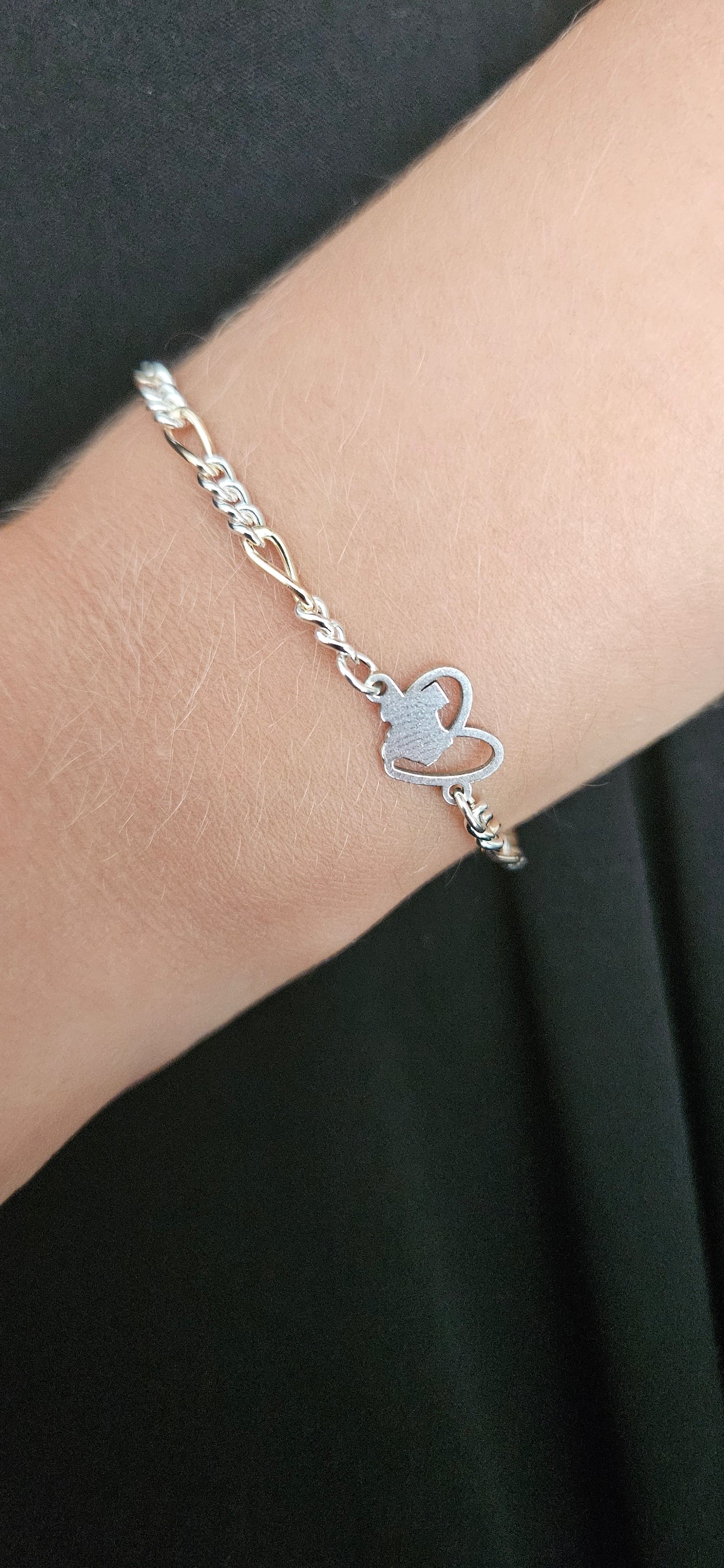 Heart of Texas Mixed Metal Bracelet